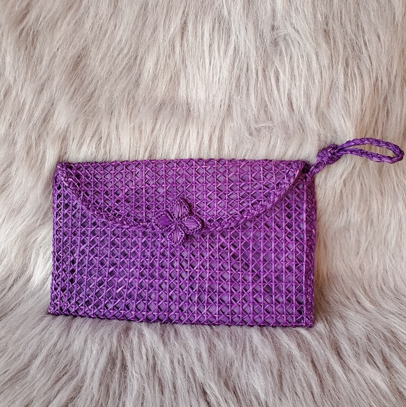 Wristlet / Cluth new Bag sustainable fashion - Picture 1 of 8